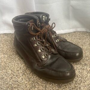 Vintage HH‎ Brown Watermoc Lace
Work Boots Men’s 8 Women's 10